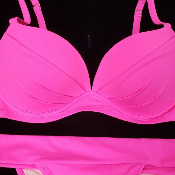 VICTORIA'S SECRET Swim Top 38D Brazilian Bottom L - Picture 5 of 8
